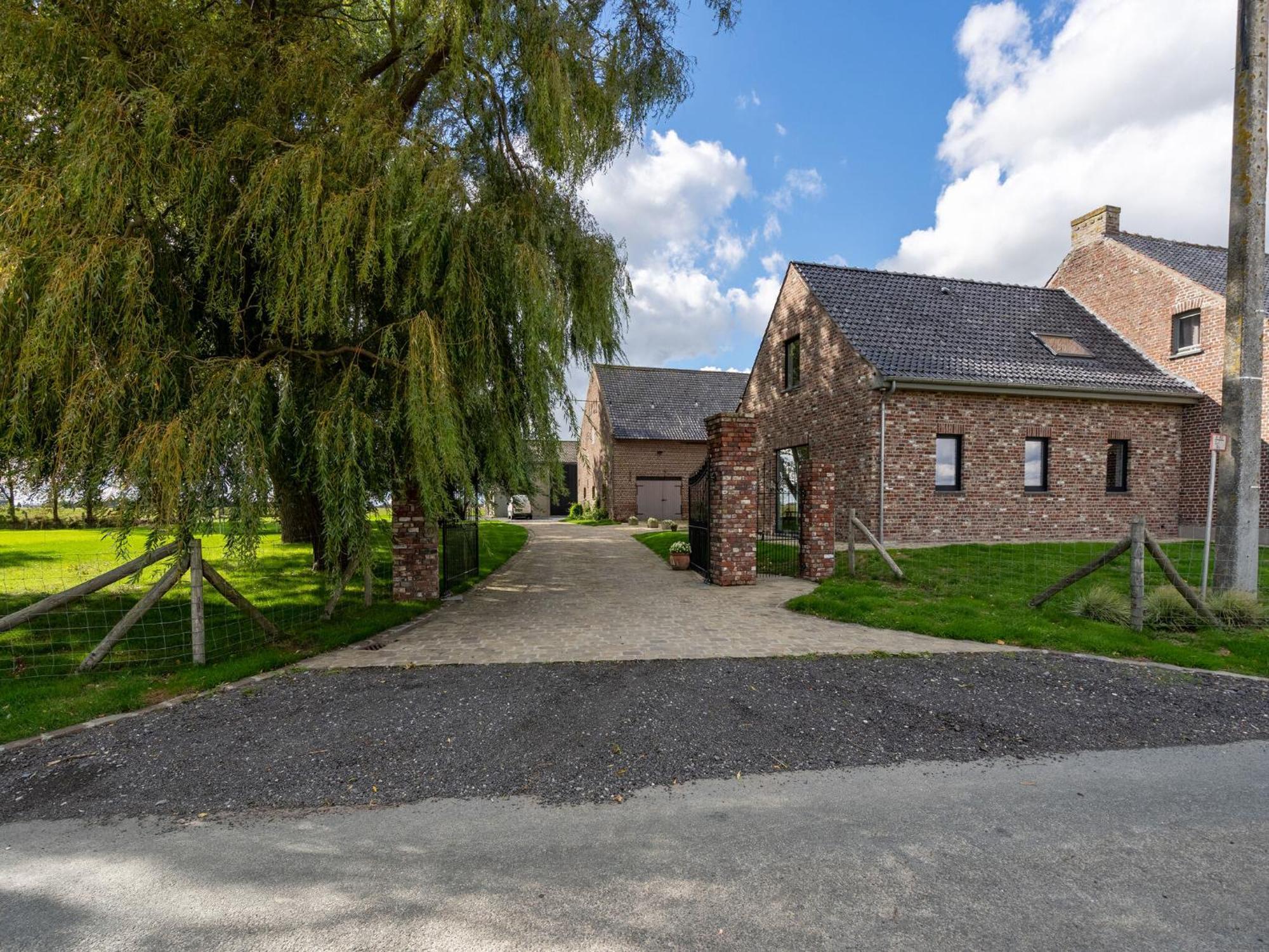 Spacious Holiday Home With Pond In Poperinge Roesbrugge-Haringe Kültér fotó